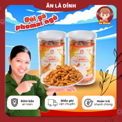 Snack Đùi Gà vị Phô Mai Ngô - Ăn cùng bà Tuyết