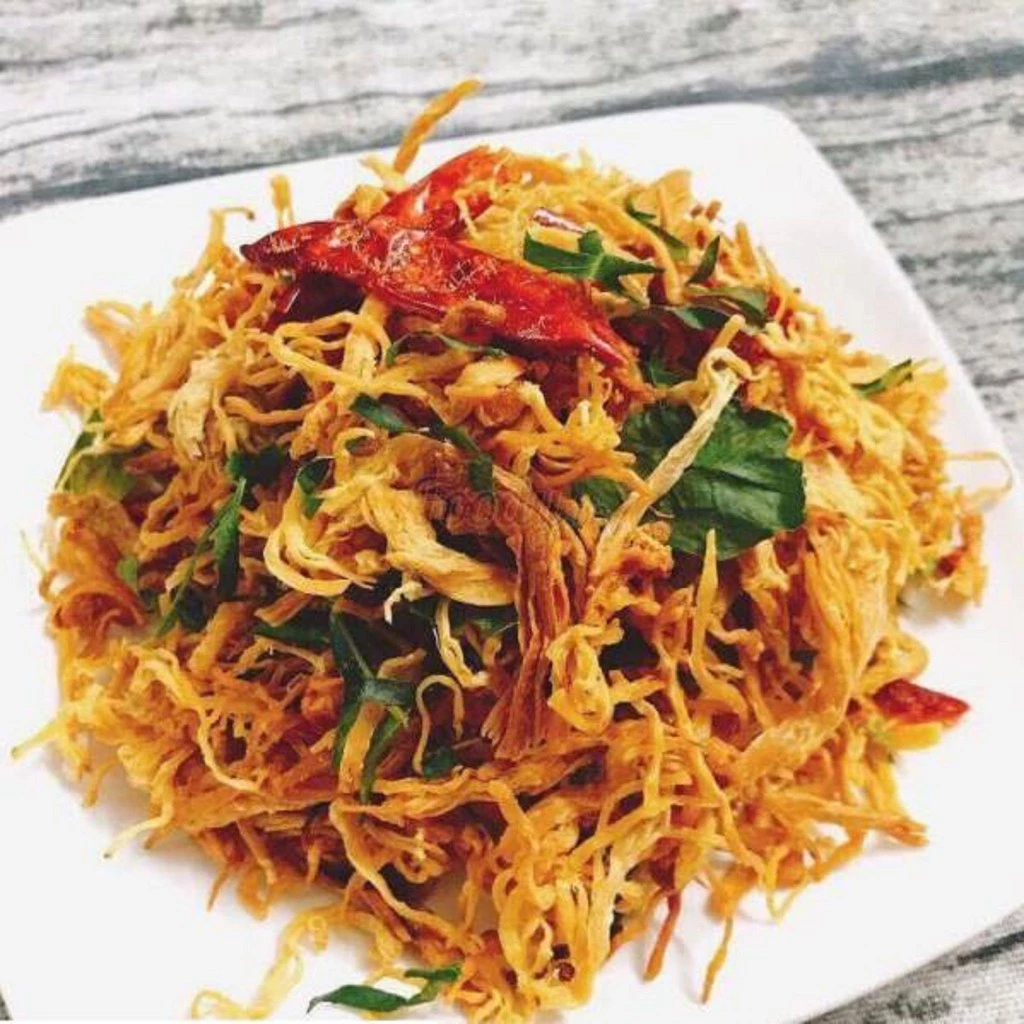 Khô Gà Lá Chanh Ăn Vặt Tiện Lợi - Ảnh 2