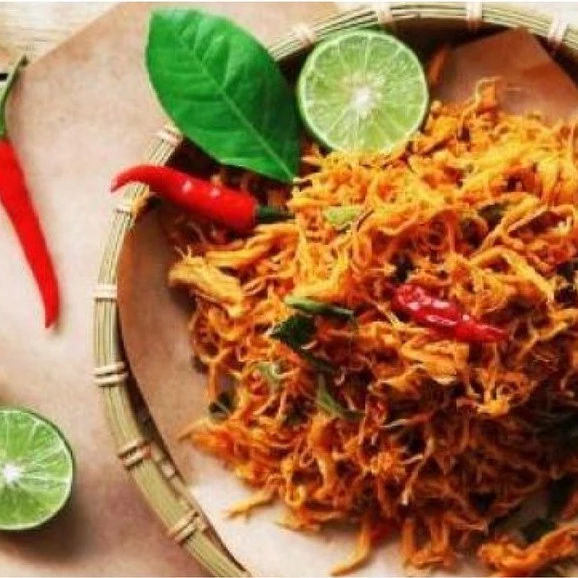 Khô Gà Lá Chanh Ăn Vặt Tiện Lợi - Ảnh 3