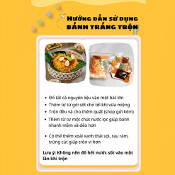 Bánh tráng trộn thập cẩm full topping, bánh tráng tự trộn kèm quất