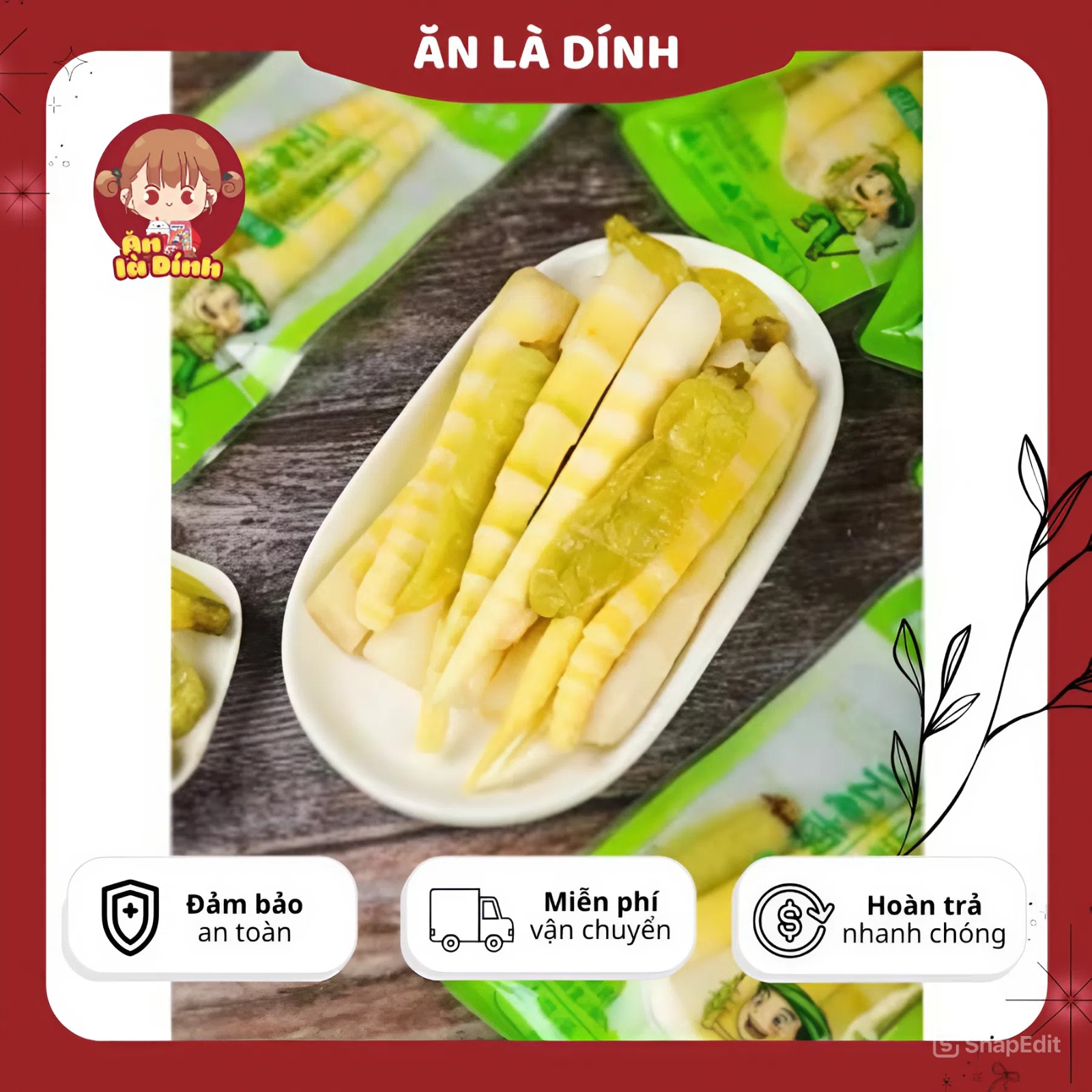 MĂNG TRÚC CAY TỨ XUYÊN LOẠI BÓC VỎ-100g - Ảnh 4