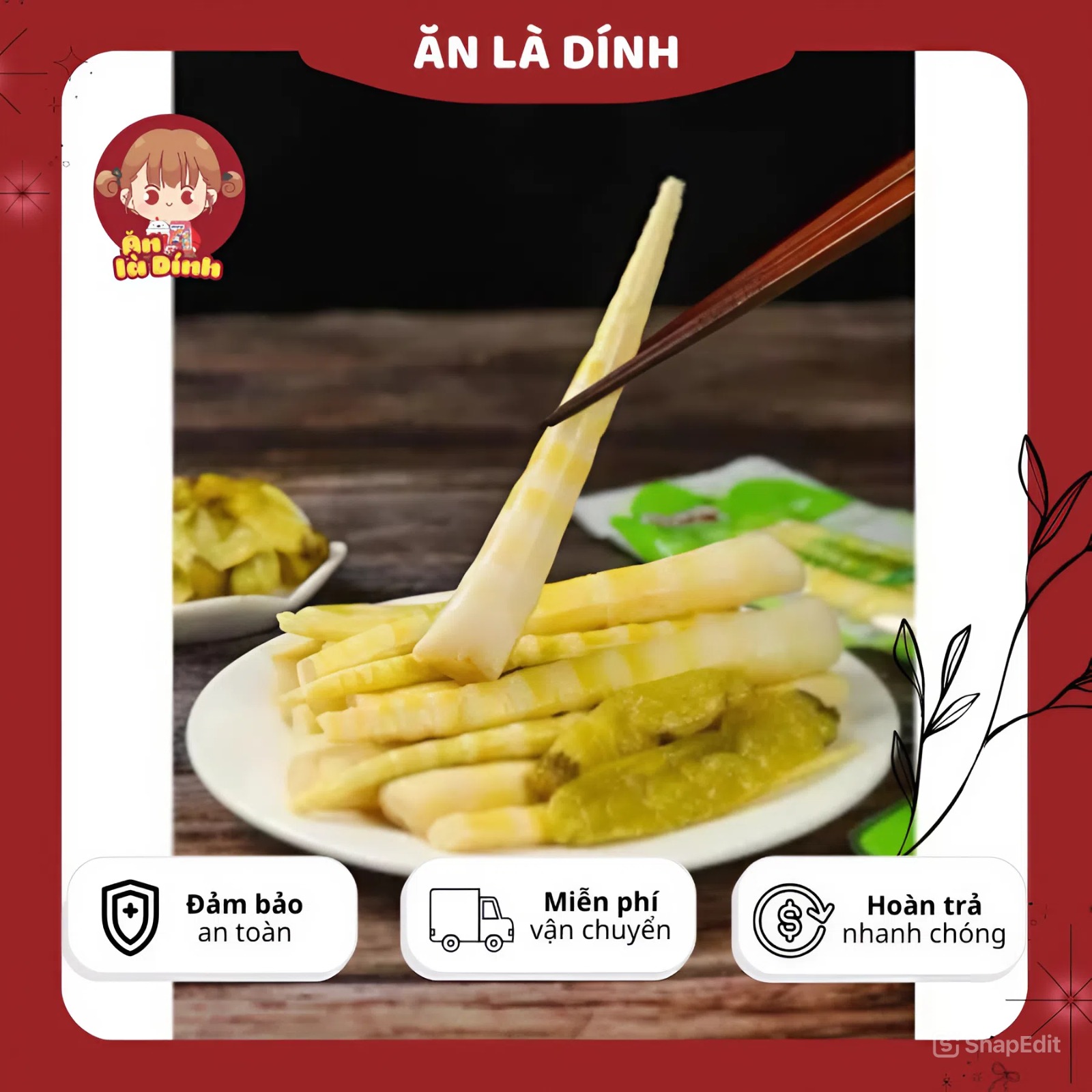 MĂNG TRÚC CAY TỨ XUYÊN LOẠI BÓC VỎ-100g - Ảnh 3