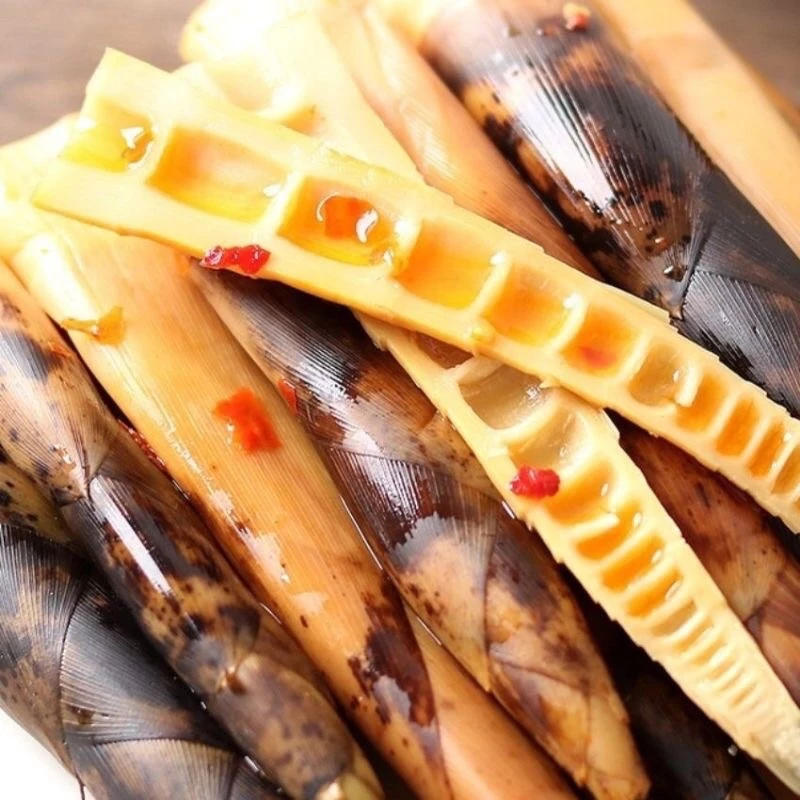 Măng trúc chua ngọt cay nguyên vỏ gói 180g - Ảnh 2