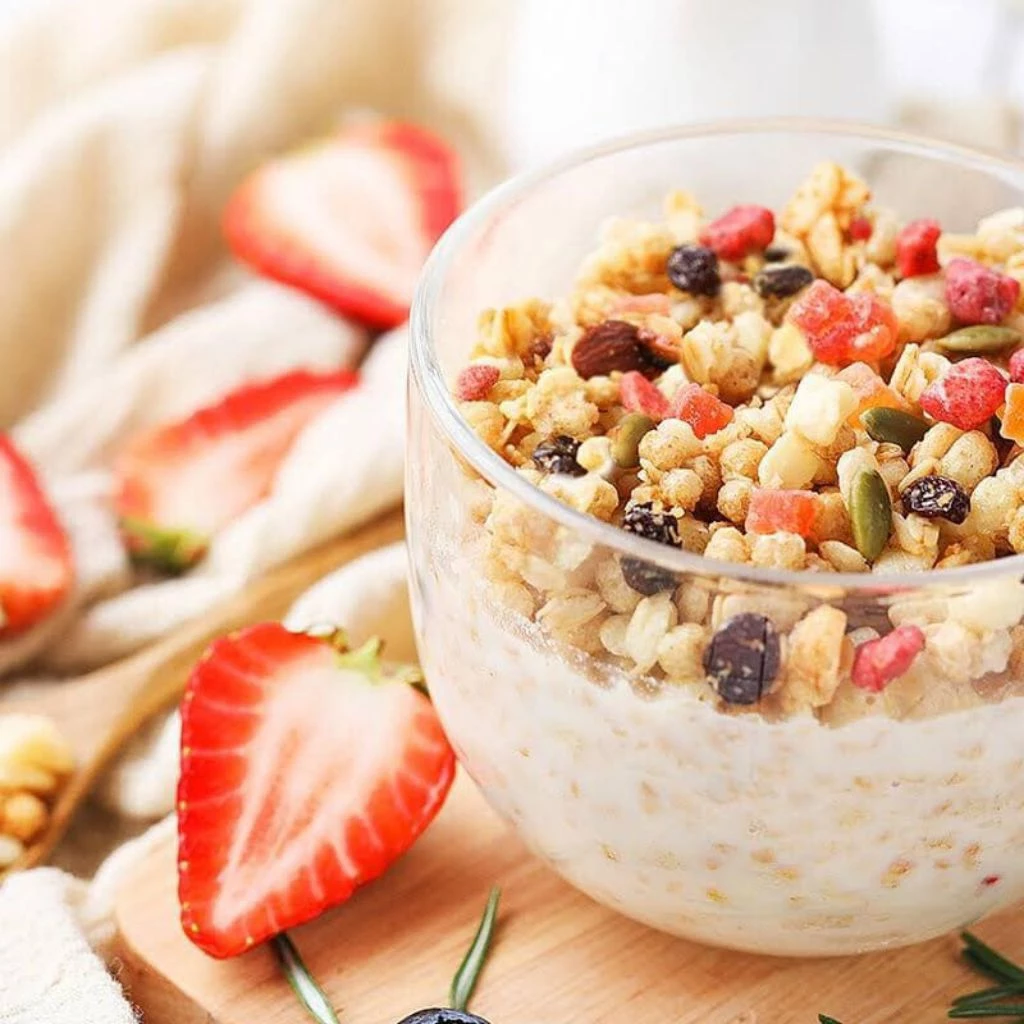 ngũ cốc trái cây sấy khô