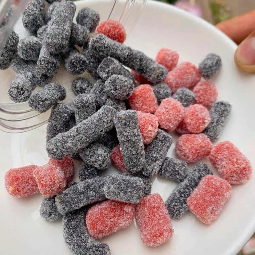 Mứt Dâu Đà Lạt Kẹo Dâu Tây Dâu Tằm Chua Ngọt - Ảnh 4