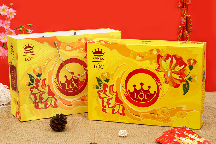 Hộp quà tết kinh đô truyền thông