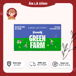 Sữa tươi Tiệt Trùng Vinamilk Green Farm rất ít đường