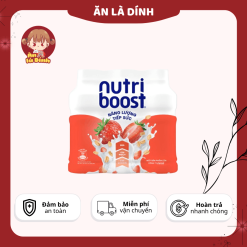 Chai Sữa Trái Cây Nutriboost Thế Hệ Mới Hương Dâu