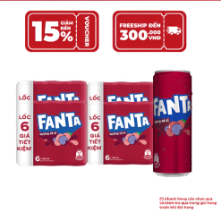 Nước Ngọt Giải Khát Có Gas Fanta Xá Xị