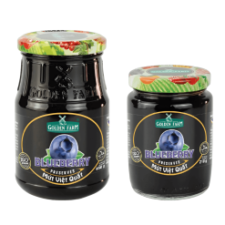 Mứt Golden Farm nhiều mùi hũ 210g - 450g