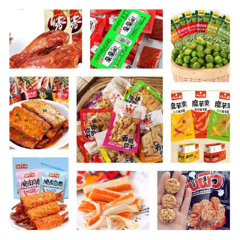 Combo đồ ăn vặt 20 món cay cay ăn là mê đồ ăn vặt ngon ngon - Ảnh 3