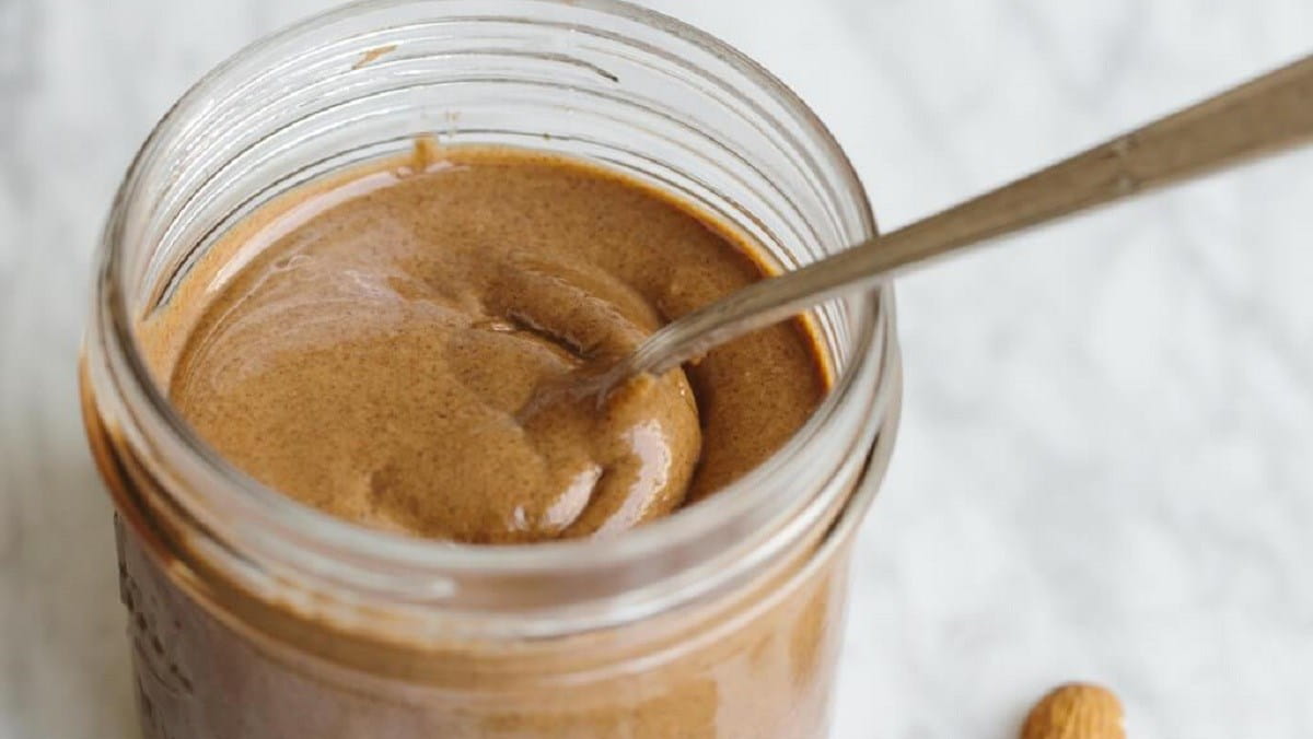 đồ ăn ngọt: lê trộn bơ hạnh nhân