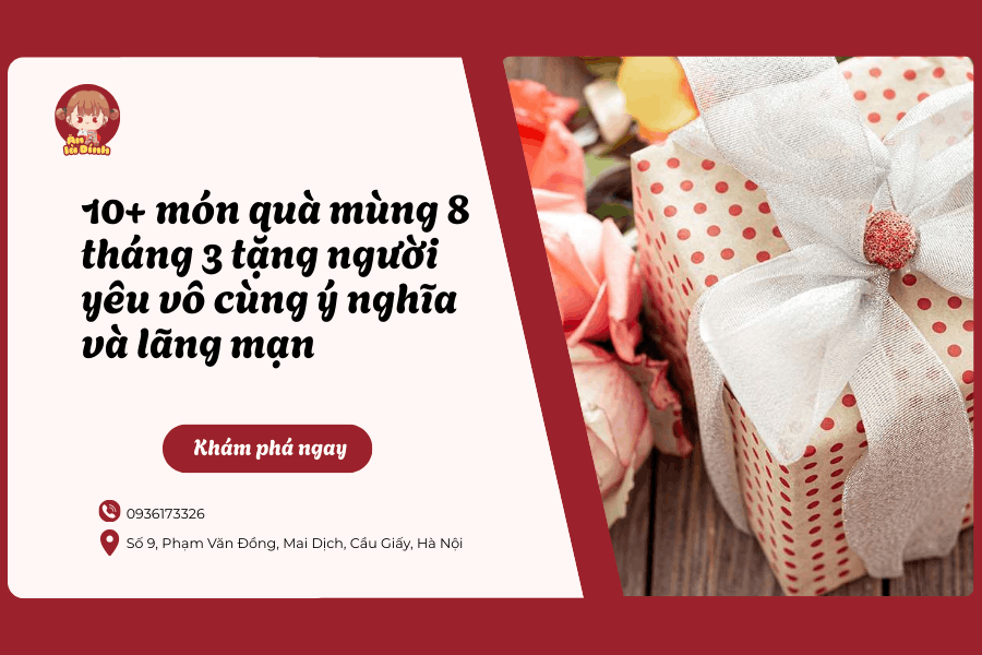 quà mùng 8 tháng 3