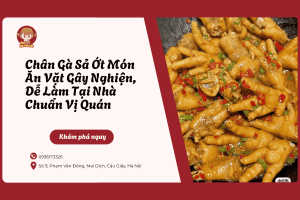 Chân gà sả ớt