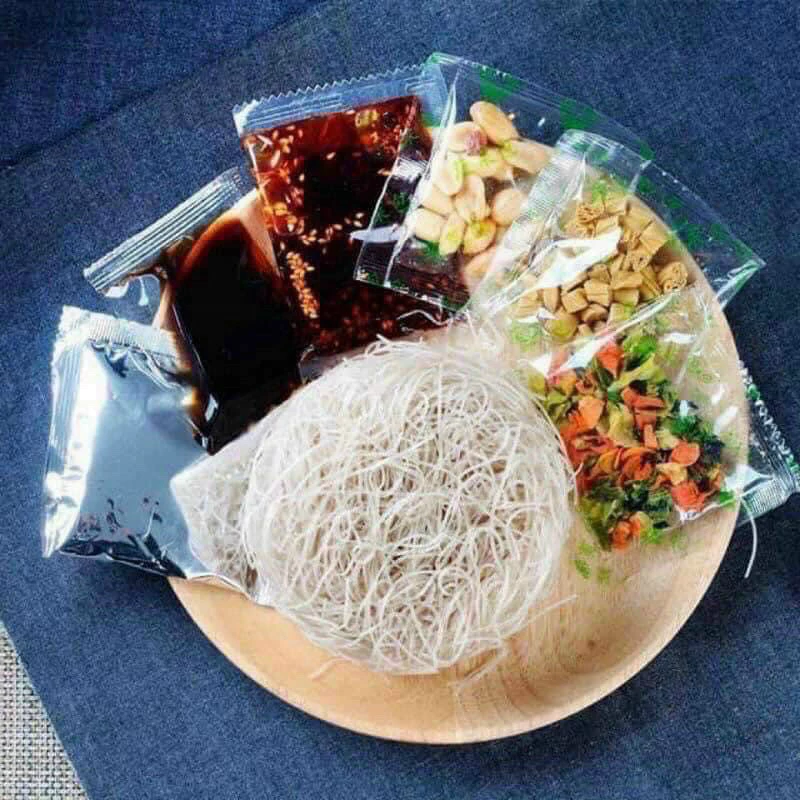 Combo 6 hộp miến cay Trùng khánh ( không đổ bịch dấm vào sẽ dễ ăn ) - Ảnh 3