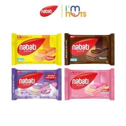 Alternative view of Combo 5 Gói Bánh Xốp Nhân Kem Nabati Đủ Vị Gói 50g Và 110g  5.0