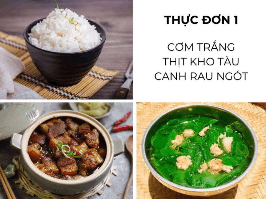 Gợi ý 10 thực đơn cơm văn phòng ngon, đủ chất