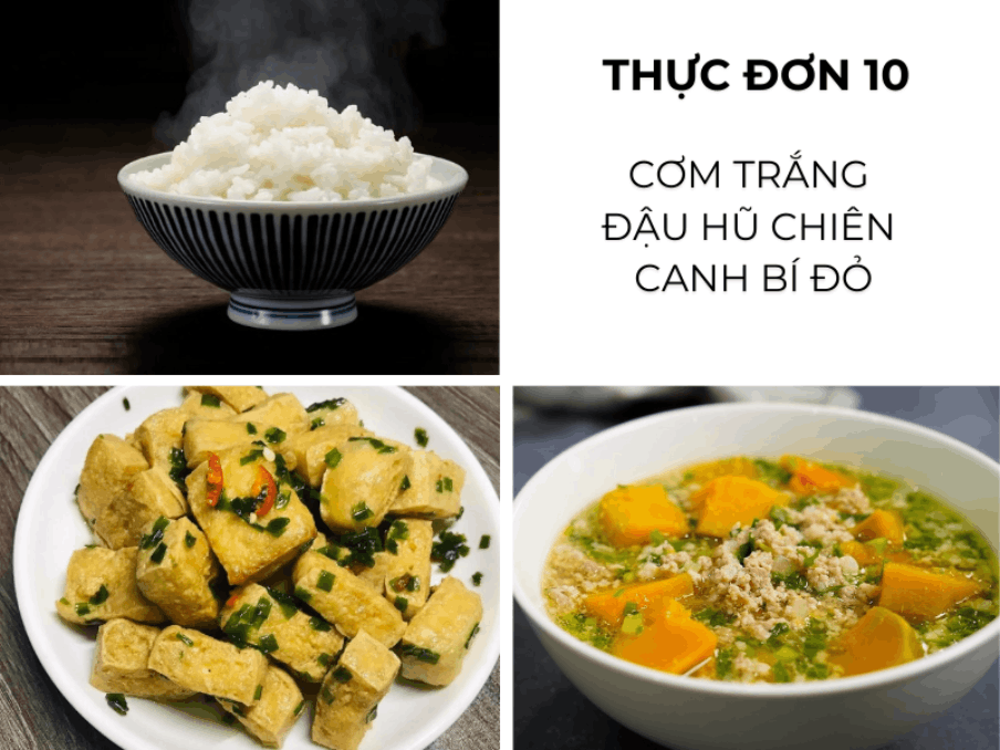 Gợi ý 10 thực đơn cơm văn phòng ngon, đủ chất