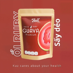 Ổi Ruby Sấy Dẻo, Ngọt Tự Nhiên