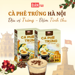 Cà Phê Trứng Cà Phê Hòa Tan Thơm Ngon Đậm Vị, Cà Phê Trứng Đặc Sản Thủ Đô Hà Nội