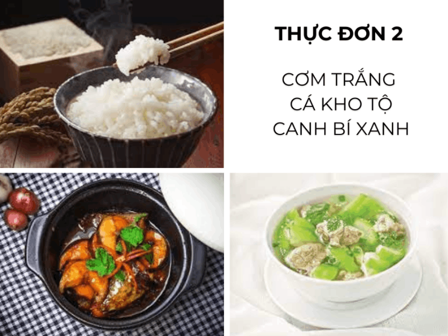 Gợi ý 10 thực đơn cơm văn phòng ngon, đủ chất