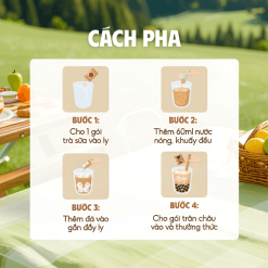 Trà Sữa Olong nướng 416g thơm ngon đậm vị