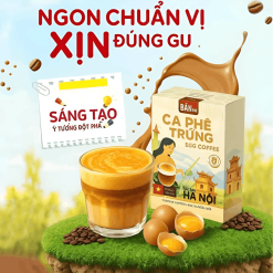 Cà Phê Trứng Cà Phê Hòa Tan Thơm Ngon Đậm Vị, Cà Phê Trứng Đặc Sản Thủ Đô Hà Nội