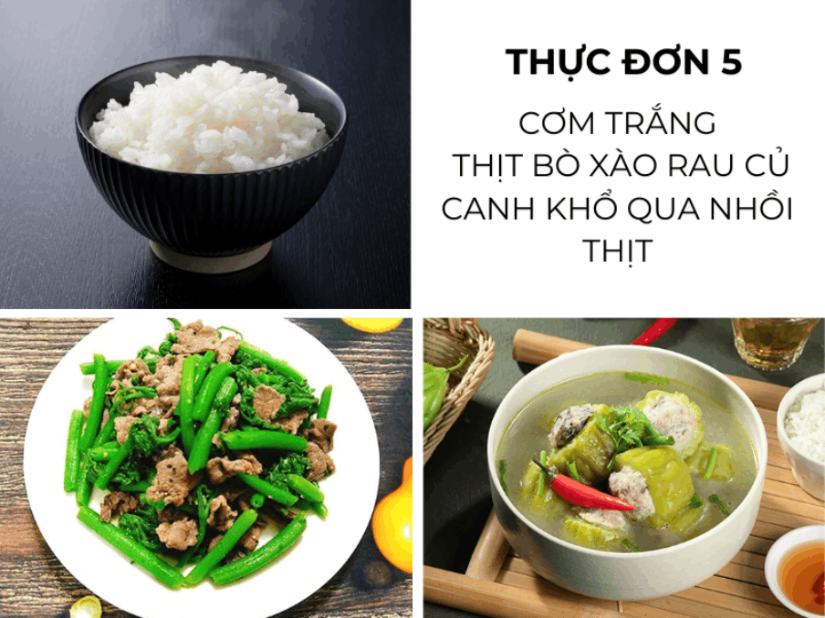 Gợi ý 10 thực đơn cơm văn phòng ngon, đủ chất
