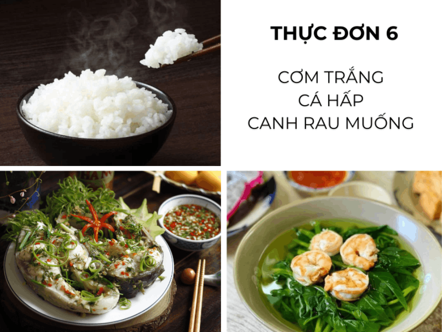 Gợi ý 10 thực đơn cơm văn phòng ngon, đủ chất