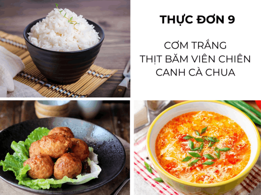 Gợi ý 10 thực đơn cơm văn phòng ngon, đủ chất