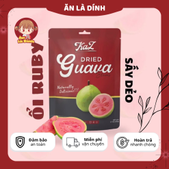 Ổi Ruby Sấy Dẻo, Ngọt Tự Nhiên KAZ - Soft Dried Guava