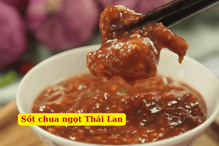 cách làm nước sôt chua ngọt kiểu thái lan