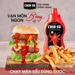 Tương Ớt CHIN-SU chai 2kg (Bao bì có thể thay đổi theo đợt nhập hàng)