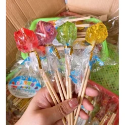 Alternative view of Kẹo Mạch Nha Cuộn Hương Trái Cây – Kẹo Tuổi Thơ Dẻo Ngon, Ngọt Thanh, Ăn Vặt Siêu Cuốn