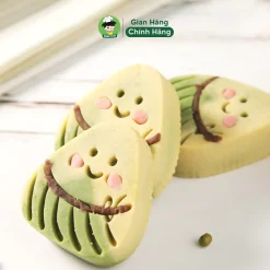 Alternative view of Bánh Đậu Xanh Matcha Ít Đường – Snack Healthy Ít Calo, Ăn Kiêng Không Lo Béo