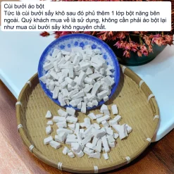 Alternative view of Cùi bưởi sấy khô, cùi bưởi sấy khô áo bột, 100 Gram - Nguyên liệu nấu chè bưởi, sản phẩm của Tiệm Trà Hoàng Tâm.