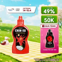 Tương Ớt CHIN-SU chai 2kg (Bao bì có thể thay đổi theo đợt nhập hàng)