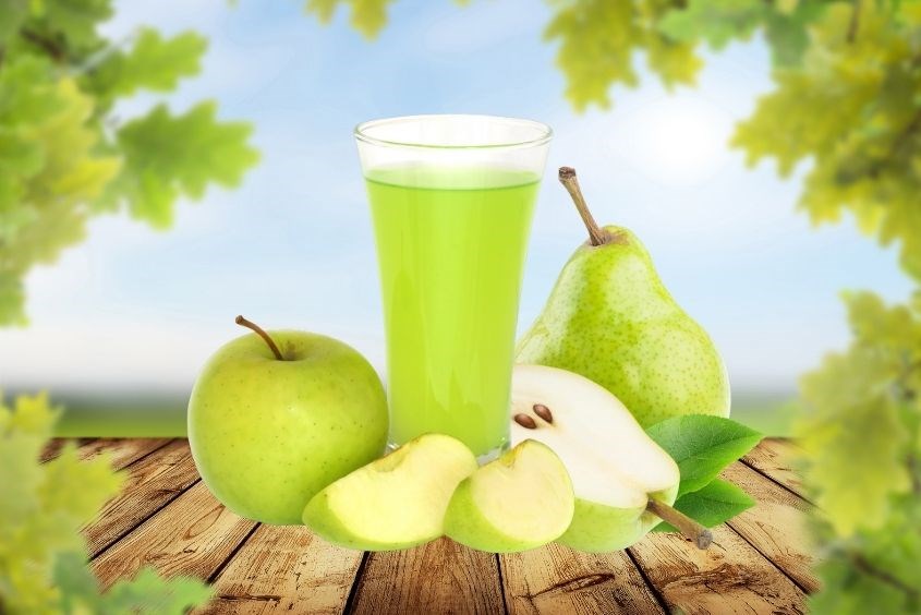 Cách làm nước ép táo cho bé kết hợp với lê